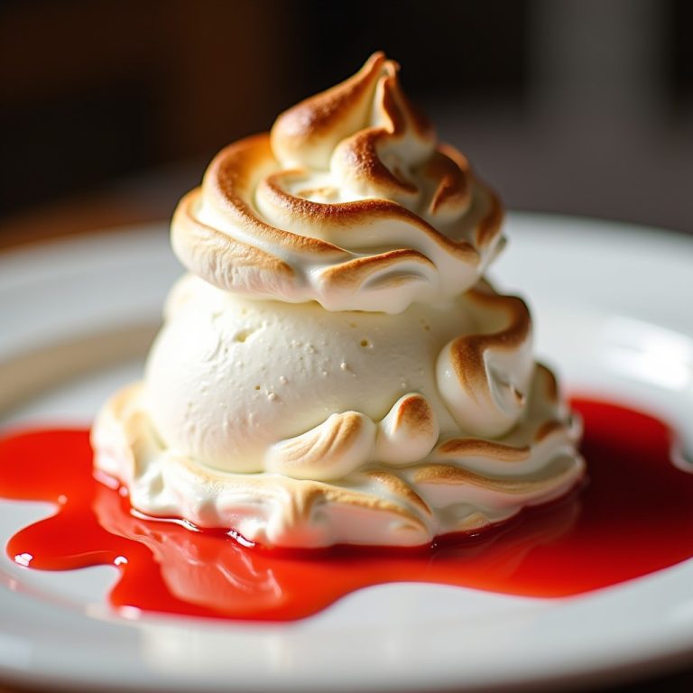 Baked Alaska inspired by Anthony's Pier 4