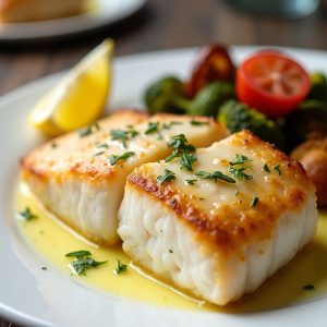 Broiled Famous Boston Scrod inspired by Anthony's Pier 4