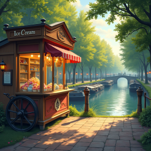 Ice cream shop in Massachusetts (placeholder image)