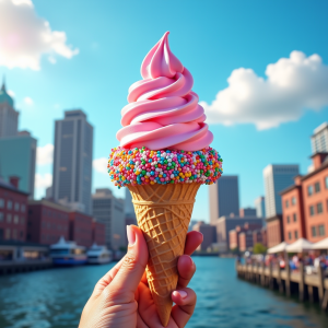 Ice cream shop in Massachusetts (placeholder image)