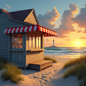 Ice cream shop in Massachusetts (placeholder image)