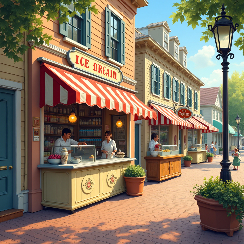 Ice cream shop in Massachusetts (placeholder image)