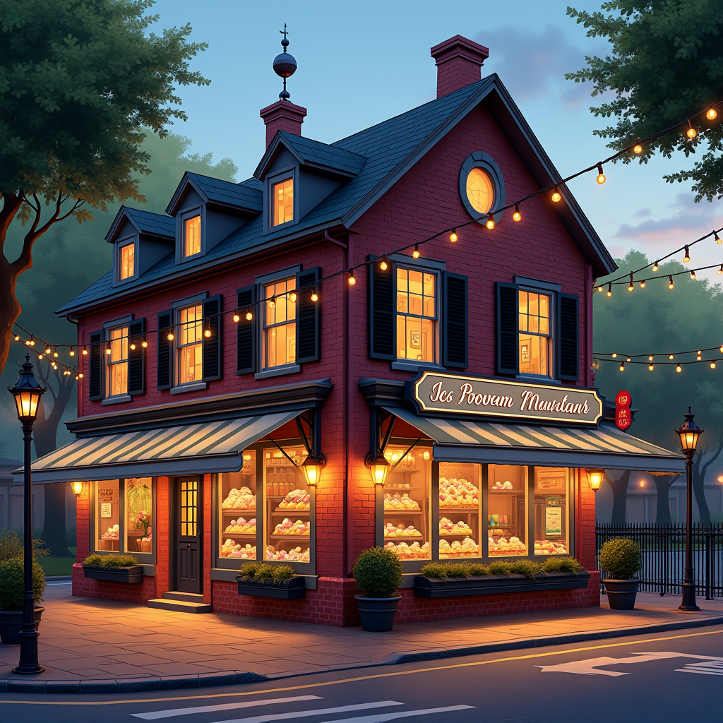 Ice cream shop in Massachusetts (placeholder image)