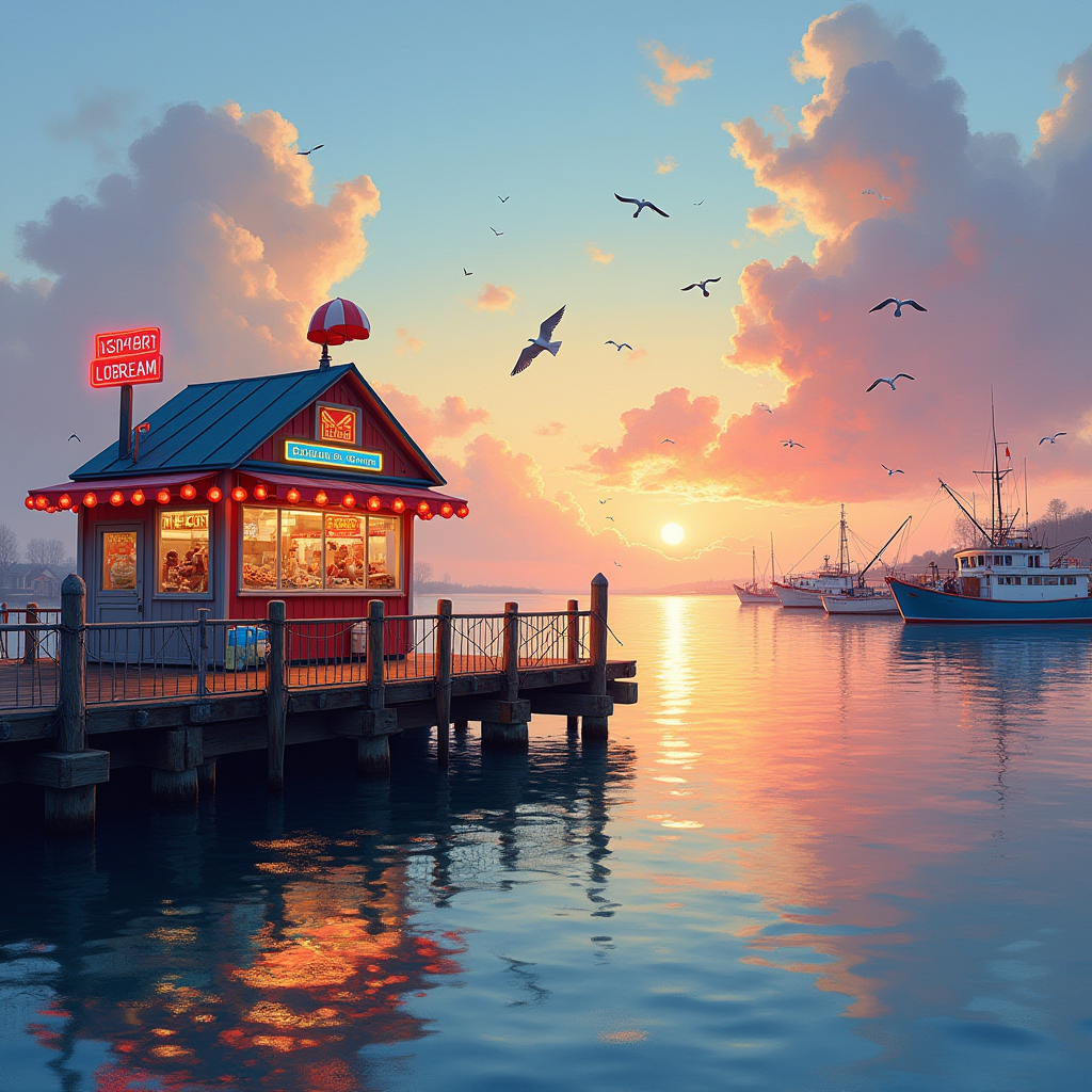 Ice cream shop in Massachusetts (placeholder image)