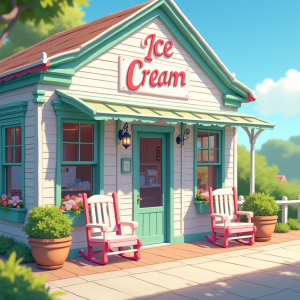 Ice cream shop in Massachusetts (placeholder image)