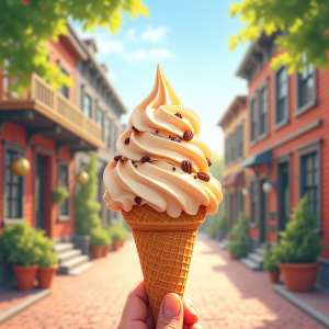 Ice cream shop in Massachusetts (placeholder image)
