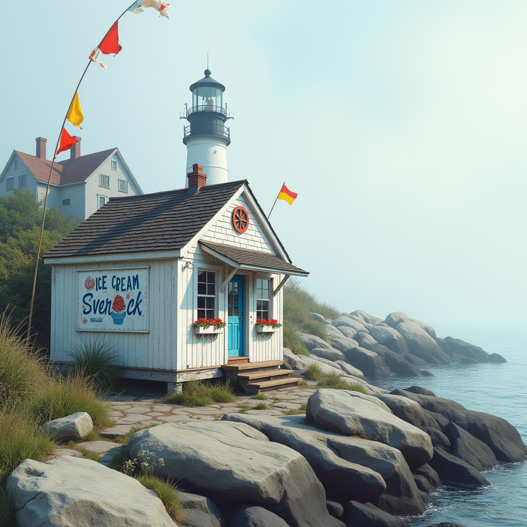 Ice cream shop in Massachusetts (placeholder image)