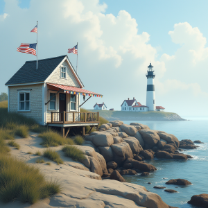 Ice cream shop in Massachusetts (placeholder image)