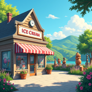 Ice cream shop in Massachusetts (placeholder image)