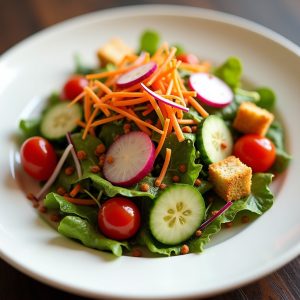Hilltop House Salad with Signature Dressing inspired by Hilltop Steakhouse