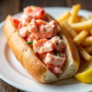 Classic Lobster Roll inspired by Jimmy's Harborside