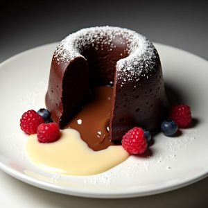 Warm Harborside Chocolate Cake inspired by Jimmy's Harborside