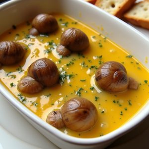 Escargots Bourguignon inspired by Locke-Ober