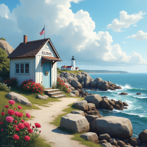 Ice cream shop in Massachusetts (placeholder image)