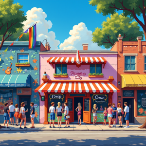 Ice cream shop in Massachusetts (placeholder image)
