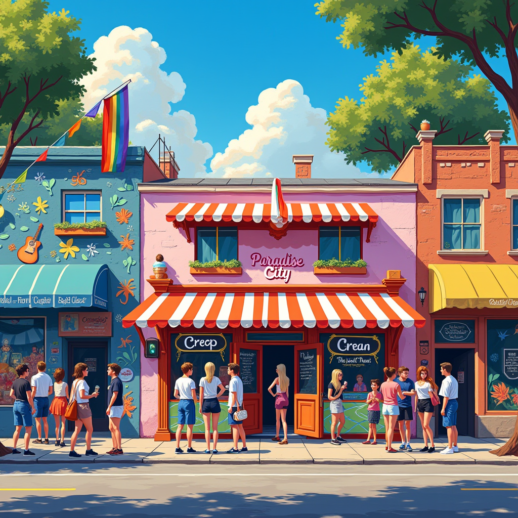 Ice cream shop in Massachusetts (placeholder image)
