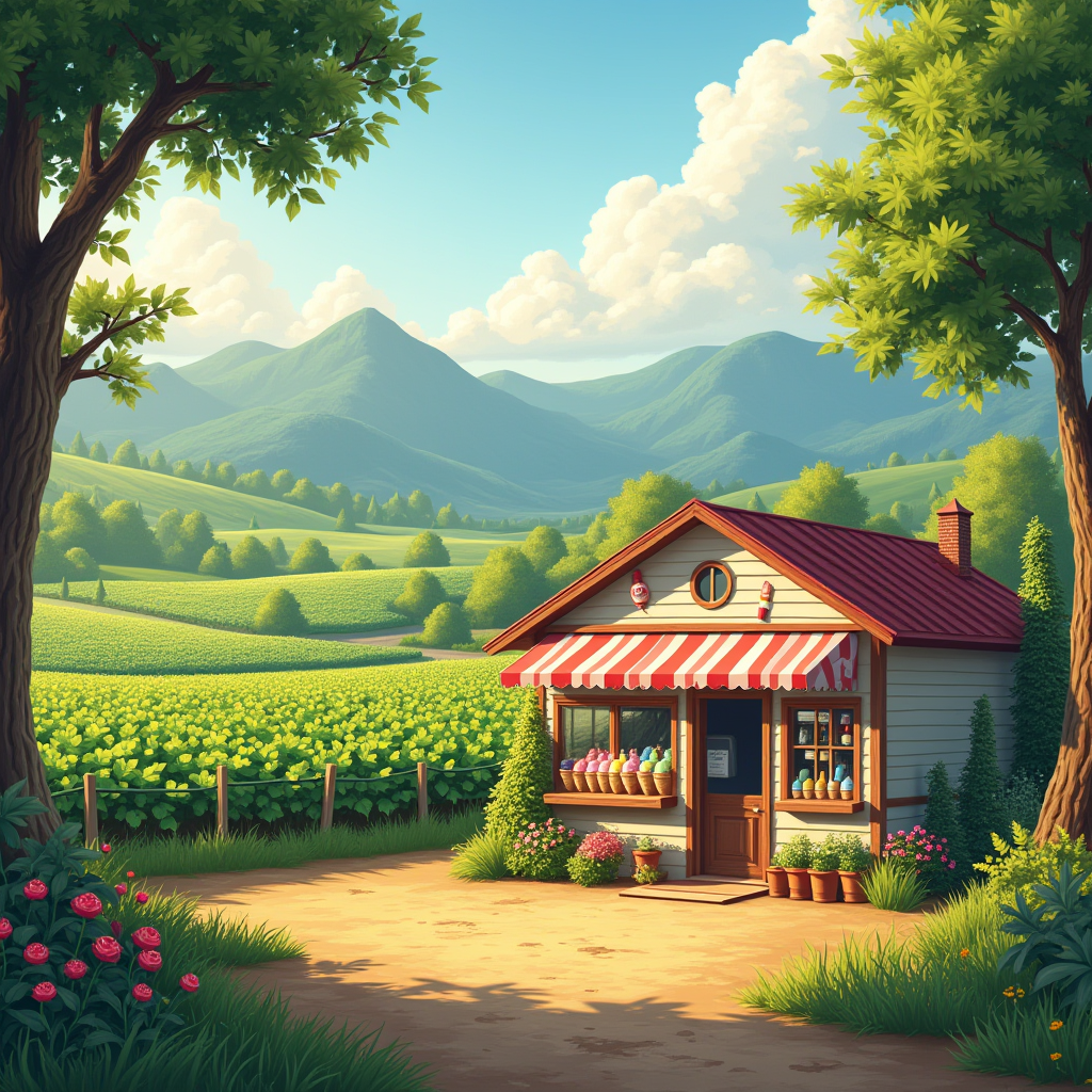 Ice cream shop in Massachusetts (placeholder image)