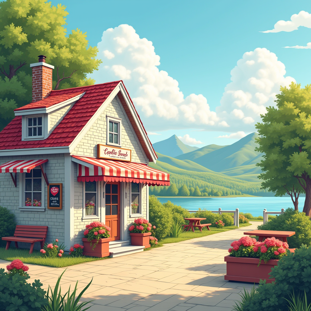 Ice cream shop in Massachusetts (placeholder image)