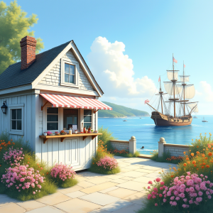 Ice cream shop in Massachusetts (placeholder image)