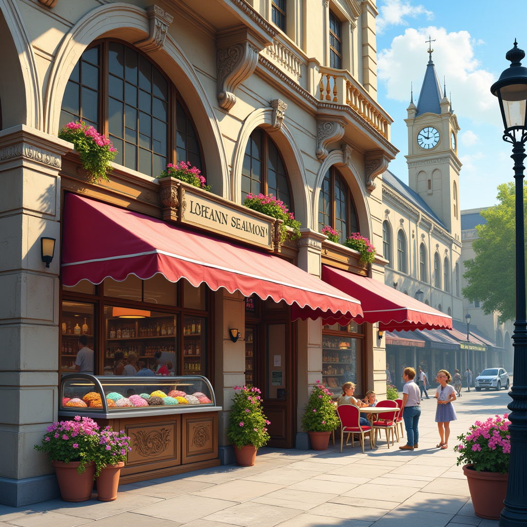 Ice cream shop in Massachusetts (placeholder image)