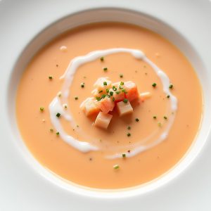 Velvety Lobster Bisque with Brandy inspired by Aujourd'hui