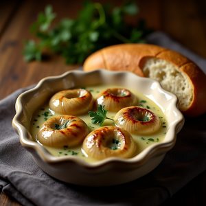 Escargot à la Bourguignonne with Herb-Garlic Butter inspired by Café Budapest