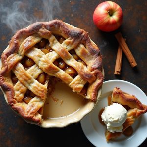 Old-Fashioned New England Apple Pie inspired by Durgin-Park Restaurant